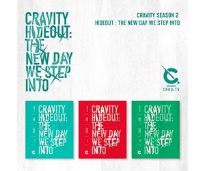 Starship Entertainment CRAVITY - CRAVITY SEASON2. [Hideout: The New Day We Step Into] Album+Pre-Order Benefit+Folded Poster+Extra Photocards Set (Random Ver.)