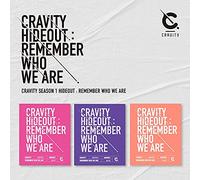 Starship Entertainment CRAVITY SEASON1. [Hideout: Remember WHO WE Are] Album + Folded Poster (1+2+3 ver. Set)