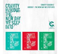 Starship Entertainment CRAVITY SEASON2 - CRAVITY Hideout: The New Day WE Step INTO, álbum, pre-order Benefit, póster plegable y juego de tarjetas fotográficas adicionales (1 + 2 + 3 verdes) Set)