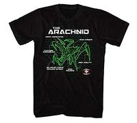 Starship Troopers Movie The Arachid Mobile Infantry Tee Camiseta de manga corta unisex de cuello redondo para hombre 100% algodón, Negro, S