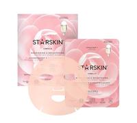 STARSKIN Máscara de lámina de aceite de 2 pasos de camelia, nutritiva e iluminadora