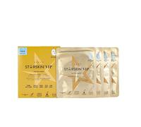 STARSKIN VIP Gold - Máscara facial de celulosa orgánica con coco, hidratante, cuidado de la piel coreana para todo tipo de pieles, 1 unidad