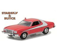 StarSky Hutch Modelo Auto Ford Gran Torino 1976 Diecast Escala 1:64 Greenlight