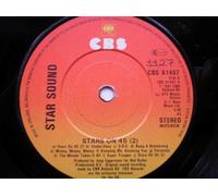 Starsound Stars On 45 No 2 7" CBS CBSA4107 EX 1981 there is handwritten number on label and 2mm drill hole in label rim