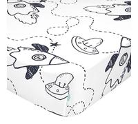 Starspace Bajera Incluye 1 Unidad Multicolor, 105x200x32 cm (Cama 105), 100% Algodón, Calidad de 150 Hilos