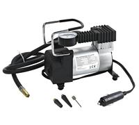 START - Mini compresor 12V 150 PSI, Manómetro integrado, Cable de 3m, Válvulas para agujas incluidas, Toma de mechero, Ideal para coche y situaciones de emergencia