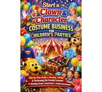 Start a Clown & Character Costume Business for Children’s Parties: Step-by-Step Guide to Renting, Selling & Performing Kid-Friendly Costumes for Birthday Parties, School Events & Family Entertainment
