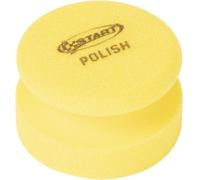 Start Aplicador de Esmalte ergonómico, Esponja antiarañazos de 1 Pieza con un diámetro de 8,5 cm