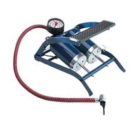 Start Bomba de pie de 2 émbolos con manómetro de Mantenimiento del automóvil