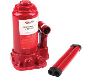 Start Botella Hidráulica Crick 8T, Compacta Y Duradera para Emergencias, con Capacidad De Elevación De hasta 8 Toneladas, Altura Ajustable