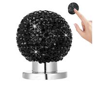 Start Button Cover, Rhinestone Engine Start Button Protector, 1,42 in Shiny Trim Ring Cars Interior, Stylish Engines Starter Stop, Perfect Car Accessory for Men
