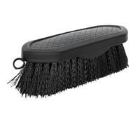 START - Cepillo para caballos con mango ergonómico, barra suave para caballos, cepillo de pelo para un cuidado suave y minucioso de los caballos, diseño antideslizante y práctico lazo (negro)