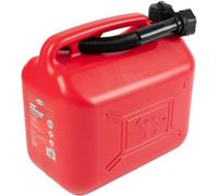 Start Depósito de combustible de plástico de 10 litros con caño, duradero y aprobado para gasolina y diésel