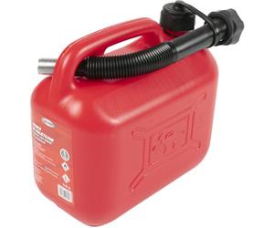 Start Depósito de combustible de plástico de 5 litros con boquilla, ligero y aprobado