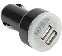 Start Enchufe para Encendedor de Cigarrillos con 2 Puertos USB de 3,4 A, Cargador de Coche Doble USB para Cargar rápidamente teléfonos Inteligentes, tabletas y Dispositivos electrónicos