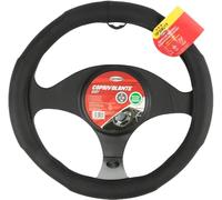 Start Funda de Volante de Coche Seca de 37 a 39 cm de diámetro, Negra, protección Universal, TPR, Volante, máquina, Materiales no tóxicos, probados