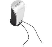 START Funda elástica universal para pomo de cambio de marchas de coche, negra y gris, protección de agarre seguro