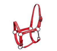 Start ILoveMyMini - Cabestro para Potro Ajustable en la Barbilla y el Cuello, Cabestro para Potro - Cabestro para Mini Cabestro Shetty para Caballo de Madera (Foal, Rojo)