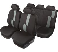 START Juego Completo Fundas Asientos Universal Negro-Gris Original Resistente