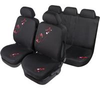 START Juego Completo Fundas Universales Glamour Negro-Rojo Originale