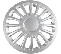 Start Juego de Fundas para Ruedas de Coche Monza de 13 Pulgadas, 4 Piezas, ABS, Gris