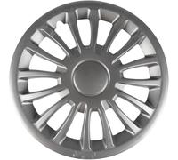 Start Juego de Fundas para Ruedas de Coche Monza de 15 Pulgadas, 4 Piezas, ABS Antracita