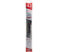 Start Limpiaparabrisas rápido de 43 cm a 17 pulgadas, para cepillos tradicionales y curvos, máximo agarre y resistencia