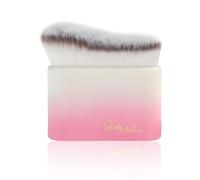 Start Makers Brocha Kabuki Grande para Autobronceador y Brochas de Maquillaje Corporal, Brocha Maquillaje Fluido para Líquidos, Cremas y Contorno Bronceador Maquillaje - Sin Rayas (Rosa)