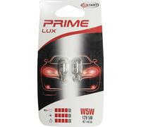 Start Par de Bombillas de Vidrio W5W para Luces de Coche 12 V 5WW W2, 1x9, 5d