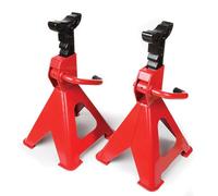 Start Par de soportes de taller de 2 toneladas para mantenimiento de automóviles: soportes robustos y confiables para levantar vehículos