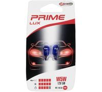 START Pareja Bombillas Auto Azul En Vidrio W5W W2 1X9 5D 12V 5W Original