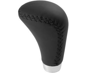 START Pomo de piel para coche, elegante pomo de cambio de marchas con 4 reductores de goma incluidos