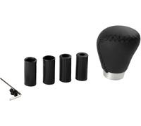 START Pomo Speed Leather para coche, elegante pomo de cambio de marchas con 4 reductores de goma incluidos