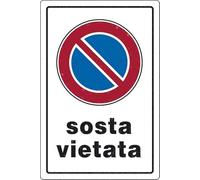 Start Señal de estacionamiento prohibido para lugares públicos y tiendas de 30 cm x 20 cm
