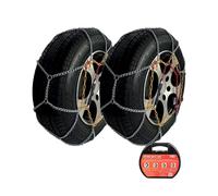 Juego de cadenas para nieve de 2 piezas - 7 mm - grupo 70 - máximo agarre y seguridad con sistema tensor