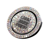 Start-Stopp-Abdeckung Auto, Strass Dekoring für Frauen, selbstklebend & kratzfest, Bling Auto-Dekoration für Innenraum, passend für PKW & SUV, stilvolles Zubehör