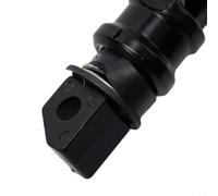 Startbuymore 2 clavijas traseras de aleación de aluminio para motocicleta, aptas para diversos tipos de motocicletas, diseñadas para un soporte seguro del pie del pasajero (azul)