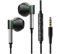 Startbuymore Auriculares con cable tipo C con control en línea y micrófono para smartphone 15 para XIAOMI para Huawei graves profundos y agudos claros (conector de 3,5 mm sin metal)