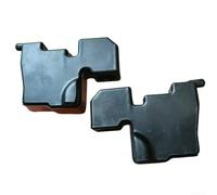 Startbuymore Bloque de esponja de sello de capó para Hyundai para Tucson IX35 2011-2014, sello de goma de la cubierta del limpiaparabrisas delantero 864302S000 2 piezas, pieza de repuesto de goma EPDM