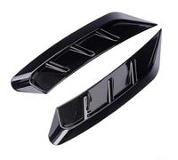 Startbuymore Calcomanías decorativas de PVC para luz de coche, fibra de carbono negro brillante, paquete de 2 unidades, fácil instalación, ajuste para protección de faros delanteros (negro brillante)