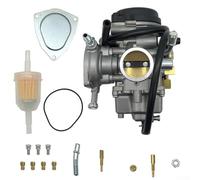 Startbuymore Carburador para Suzuki LTF300F ATV para King para Quad 300 modelos año 2000 2001 2002 Reemplazo de ajuste directo OEM 1320039D22 1320039D42