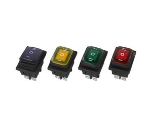 Startbuymore DC 12V 15A 7pcs DPDT Interruptor de botón de palanca, interruptor basculante de 6 pines para instalación flexible en electrónica