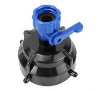 Startbuymore Descarga de aguas residuales RV con válvula de perilla manual de 90 grados, boquilla de copo de nieve, para descarga eficaz de mangueras, herramienta de limpieza de alcantarillado