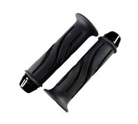 Startbuymore Empuñaduras de motocicleta de doble tono hechas de goma para un rendimiento fiable durante el uso agresivo fuera de carretera (negro)
