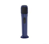 Startbuymore Funda de silicona especial para micrófono inalámbrico JBL con base a tierra para detener el movimiento involuntario en mesas o suelos (azul oscuro)