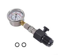 Startbuymore G5/8-14 Buceo Correa Deflación 400bar Indicador de Presión DIN Conector de alta presión