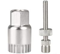 Startbuymore Herramienta cuadrada del extractor de la manivela de la forma cónica construida del acero al carbono para la transferencia constante del esfuerzo de torsión durante la extracción del