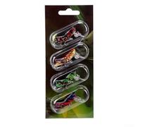 Startbuymore Juego de 4 señuelos de pesca realistas flotantes con diseño 3D con características efectivas de atracción de peces