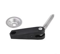 Startbuymore Juego de tornillos de abrazadera de motor fueraborda 6E04311800 con placa de almohadilla de popa y kit de pasador giratorio pieza de repuesto para 4HP 5HP 6HP 8HP 9 9HP 15HP