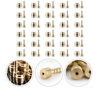 Startbuymore Kit de inserción de freno de bicicleta de 30 piezas de oliva y latón para manguera de freno hidráulico SRAM para modelos E1 E7 E9 DB1 DB3 DB5 XX GUÍA de un solo uso aceitunas de latón se